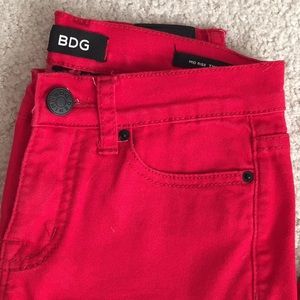 Urban Outfitters | BDG Cherry Red Jeans
